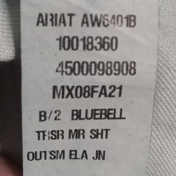 Ariat Denim Women's Trouser Wide Leg Jeans 33L 10018360 - Picture 8 of 9